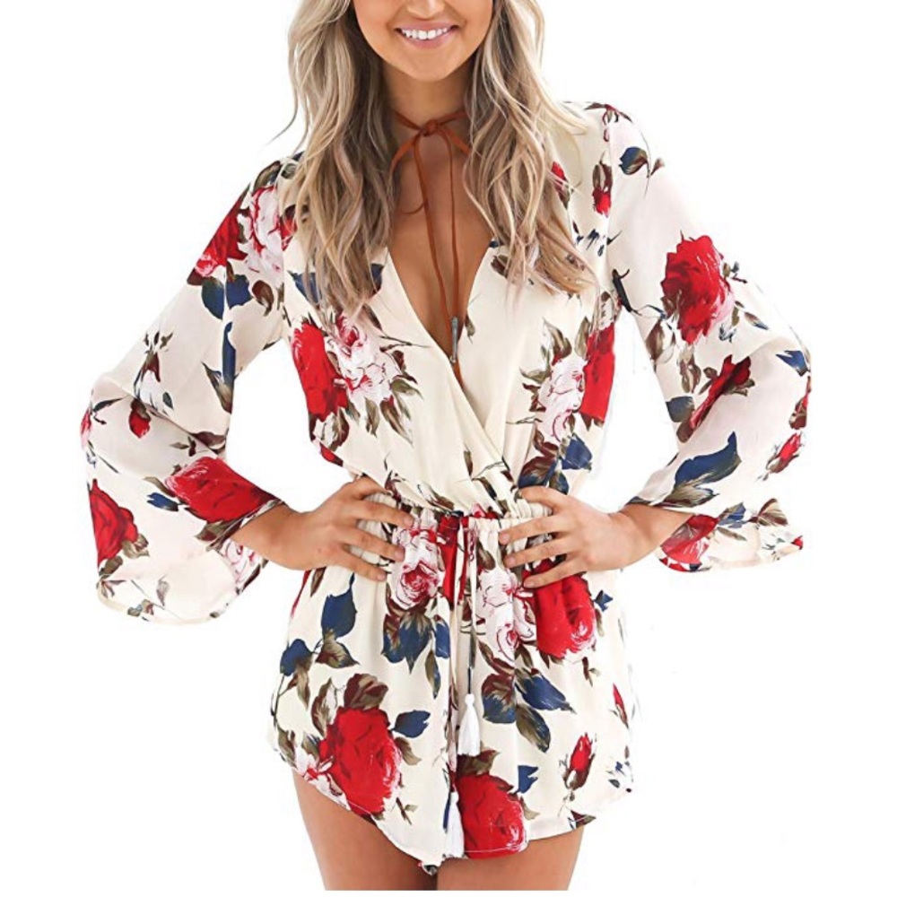 Floral Romper